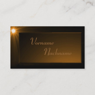 Cartão De Visita LED novidades de excelente de bronze