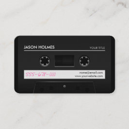 Cartão de visita Legal da fita de combinação casse