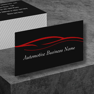 Cartão De Visita Legal Moderno Minimalista Automotivo