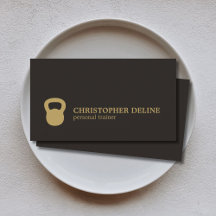 Legal Simples Dourado Kettlebell Treinador Pessoal