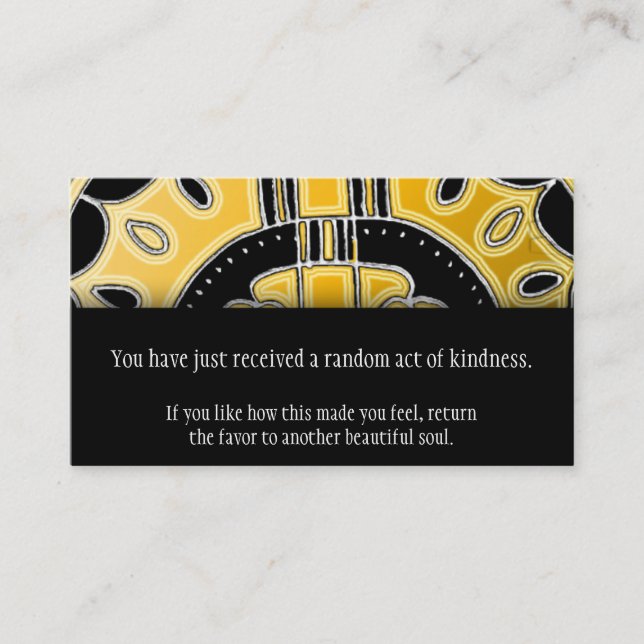 Cartão De Visita Lei De Atração Do Sucesso De Feng Shui (Frente)