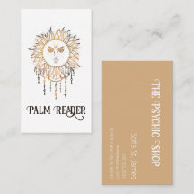 Leitor de Placa Tarot de Leitura de Palma Psíquica