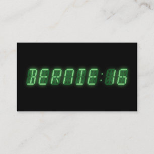 Cartão De Visita Leitura Digital Bernie Sanders