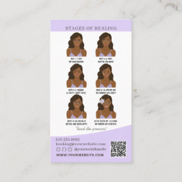 Cartão De Visita Lembrete de Atenção e Compromisso da Microborda Ós