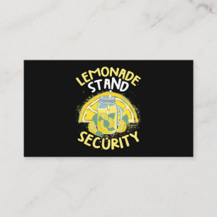 Cartão De Visita Lemonade, Sala de Segurança, Limonada C