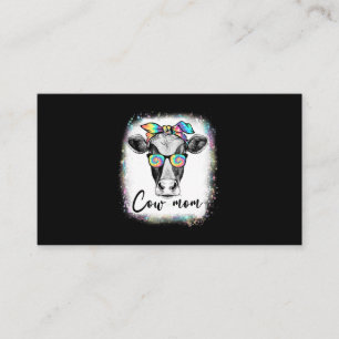 Cartão De Visita Lepard Sunflower Highland Cow Bandana Hoje Não H