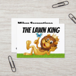 Cartão De Visita Letra e paisagem