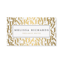 Letras de Abstrato Dourada III para autores, escri