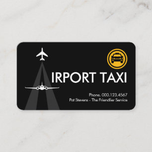 Cartão De Visita Letreiro Criativo do Aeroporto - Pista da Letra A