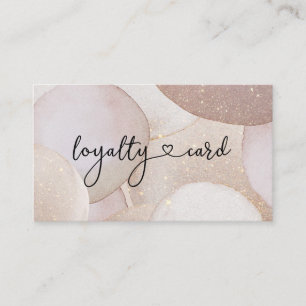 Cartão De Visita Leyalty Card Glitter 10 Unhas Lashes Beauty