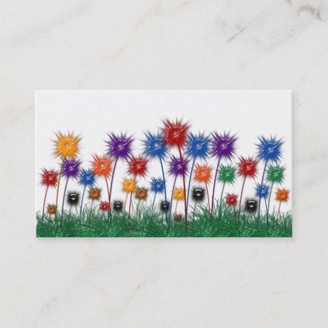 Cartão De Visita lifesavers derretidos (Frente)