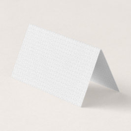 Cartão De Visita Light Grey Geometric Tile Pattern