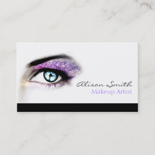 Cartão De Visita Lilac glitter eyeshadow - Artista Makeup
