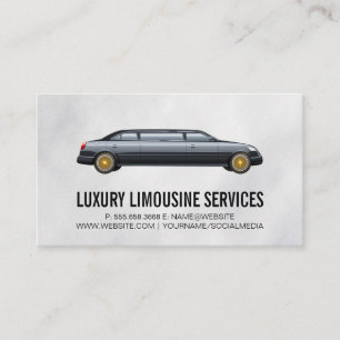Cartão De Visita Limo Preto