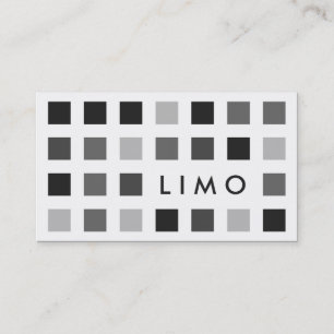 Cartão De Visita LIMO (quadrados da modificação)