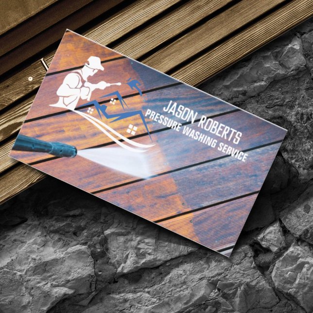 Cartão De Visita Limpeza da casa: Limpeza de energia (Criador carregado)