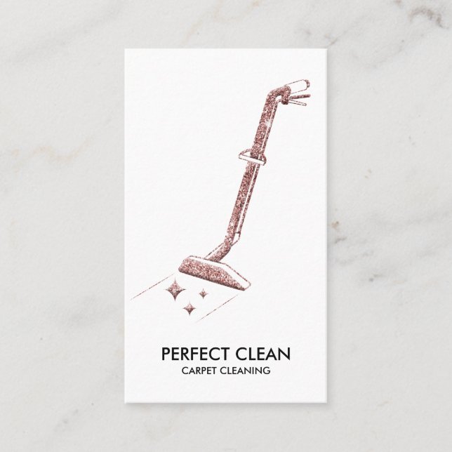 Cartão De Visita Limpeza profissional e limpeza do chão B (Frente)