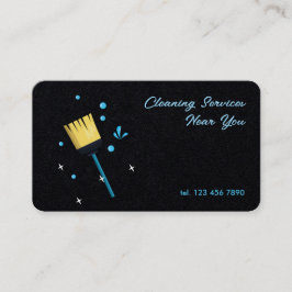 Cartão De Visita Limpeza QR 24/7