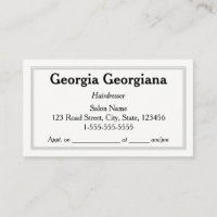 Limpo e profissional, com borda de três linhas