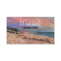 Linda pintura de praia