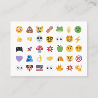 Cartão De Visita Linha do tempo de 35 emojis Roaring Kitty meme GME