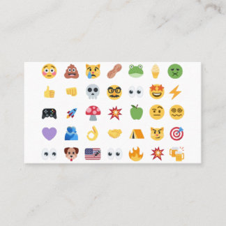 Cartão De Visita Linha do tempo de 35 emojis Roaring Kitty meme GME