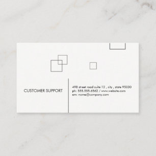 Cartão De Visita Linhas e quadrados mínimos