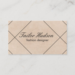 Cartão De Visita Linhas Modernas / Textura