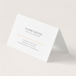 Cartão De Visita Linho Premium Simples Minimalista Preto Branco