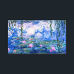 Cartão De Visita Lírios de Água Rosa Monet<br><div class="desc">Um cartão de visita de água rosa monet que contém lírios de água cor-de-rosa lindos flutuando em um lago azul calmo com almofadas de lírios. Um presente de Monet excelente para fãs do impressionismo e da arte francesa. Inimpressionismo sereno na natureza com lindas flores e paisagem de lagoas cênicas.</div>