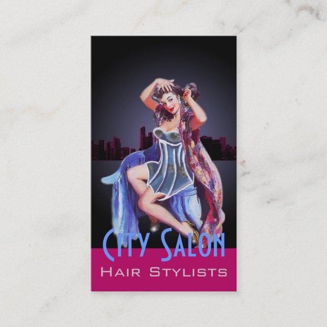 Cartão de visita - Listas de Cabelos (Frente)