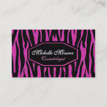 Listra da zebra do rosa quente