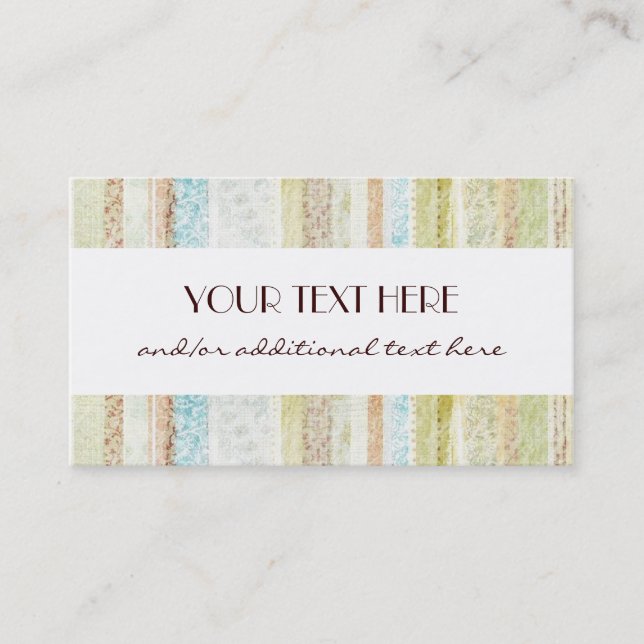 Cartão De Visita Listras (Frente)