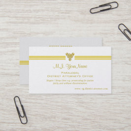 Cartão De Visita Listras luxuosas do ouro do escritório do