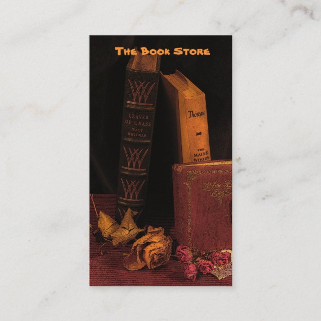 Cartão De Visita Livrarias (Frente)