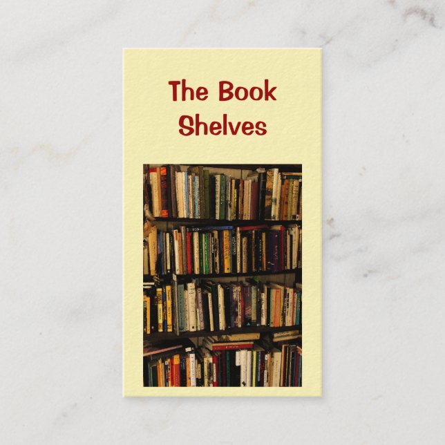 Cartão De Visita Livrarias (Frente)