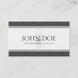 Cartão De Visita Livro Branco da beira cinzenta escura do