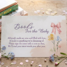 Livro de Aquarela Floral com Laço Rosa para o Cart