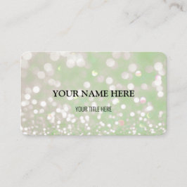 Cartão De Visita Livro de Shimmering Personalizado