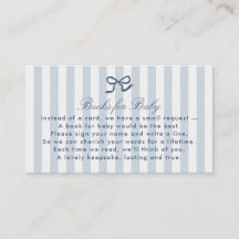 Livros de Arcos e Stripes Azuis para Placa de Gabi