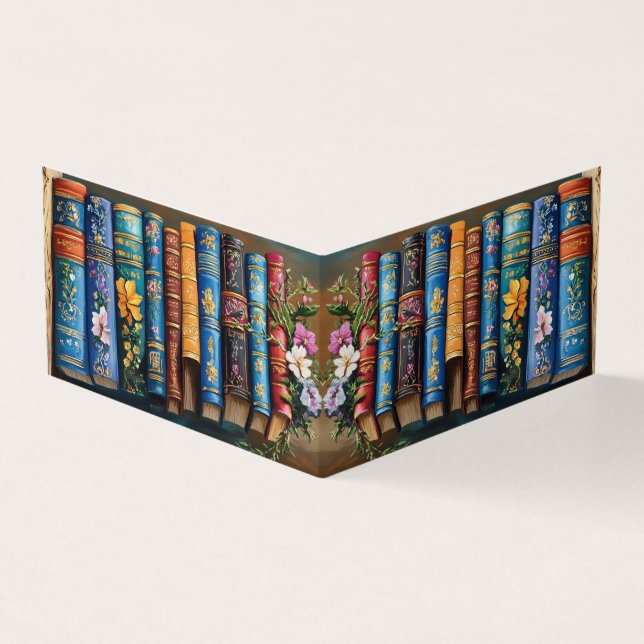 Cartão De Visita Livros de colheita (Exterior)