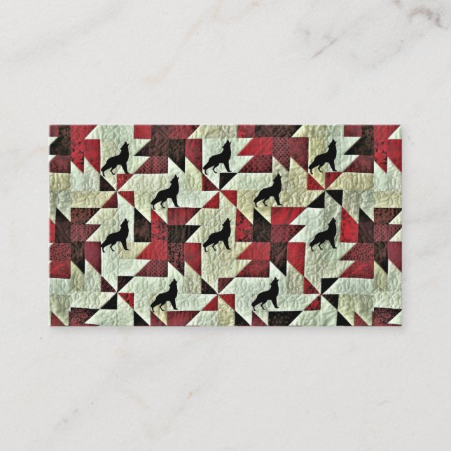 Cartão De Visita Lobo (Frente)