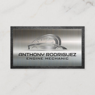 Cartão De Visita Logotipo Automático de Carro Esportivo Brutas Me