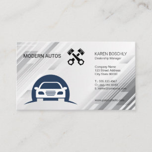 Cartão De Visita Logotipo automático Manutenção Automática Serv