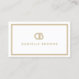 CARTÃO DE VISITA LOGOTIPO AVANT GARDE ART DECO COM SUAS INICIATIVAS