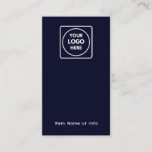 Logotipo Azul Marinho | Brinco de Joia Moderna Per