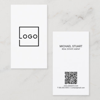 Cartão De Visita Logotipo Comercial Personalizado Profissional