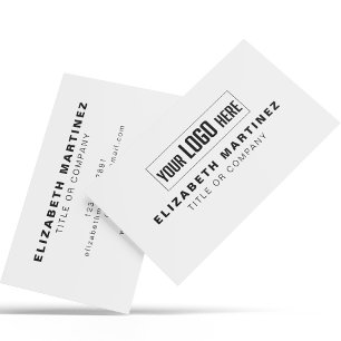 Cartão De Visita Logotipo comercial Simples, moderno e mínimo profi