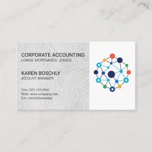 Cartão De Visita Logotipo Corporativo Redes Profissional