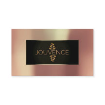 Logotipo da Jouvence da Chamada Preta Dourada do R